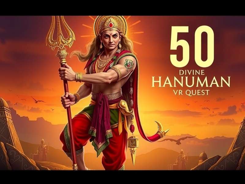 Divine Hanuman VR Quest Game Cover